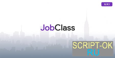 JobClass v9.0.0 NULLED – доска объявлений