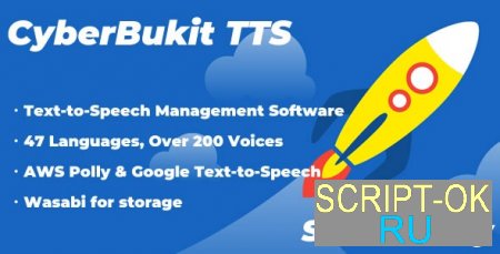 CyberBukit TTS v1.0.2 NULLED – преобразование текста в речь