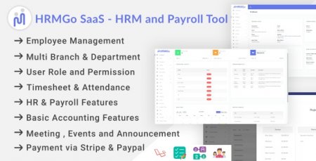 HRMGo SaaS v2.0.0 NULLED – инструмент управления персоналом и расчетом заработной платы
