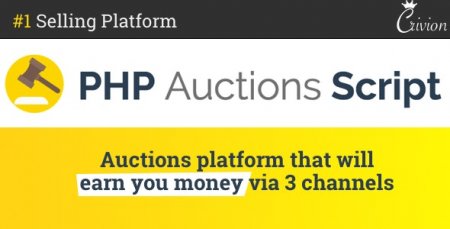 PHP Auctions Script v1.3 NULLED – скрипт аукциона