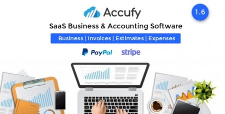 Accufy v1.6 NULLED – SaaS ПО для бизнеса и бухгалтерского учета