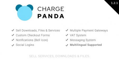 ChargePanda v1.2.2 – скрипт продажи цифровых товаров/услуг