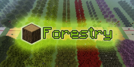 Forestry - форестри мод, пчелы [1.16.5] [1.12.2] [1.11.2] [1.10.2] [1.7.10]