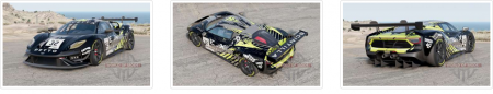 Civetta Scintilla GT3 Racing Parts
