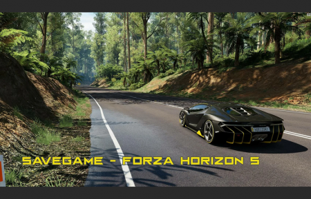Сохранение/SaveGame 100% для Forza Horizon 5