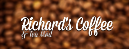 Мод Richard's Coffee & Tea Mod — кофе и чай 1.20.1 1.19.4 1.15.2 1.14.4 1.12.2 1.7.10