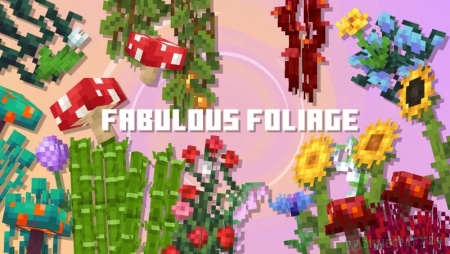 Мод Fabulous Foliage - красивая растительность 1.20.1 16x