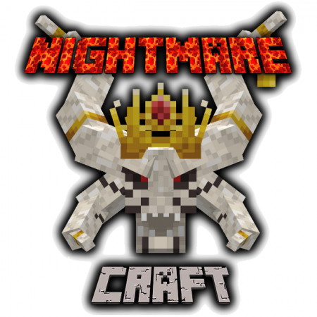 Nightmare Craft: Survival - огромный мод с картой на прохождение 1.18.2 1.16.5