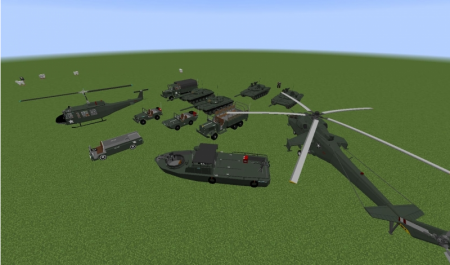 Avoris IV Pack - пак военной техники, вертолеты, танки, самолеты 1.12.2