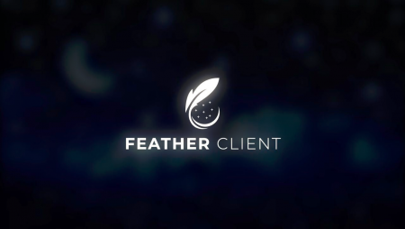 Feather Client Launcher 1.20.1, 1.19.4 — безумное повышение FPS, меню модов